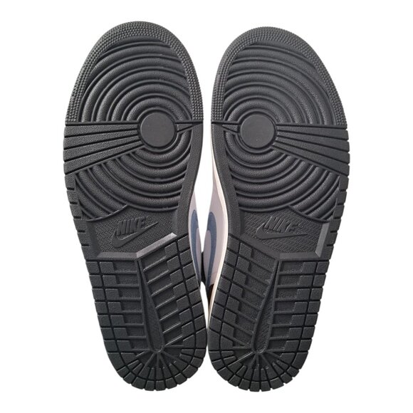 New Jordan Nike Air 1 Mid SE Men's Shoes White/Light Blue/Brown - Size : 11.5 US - Picture 12 of 15